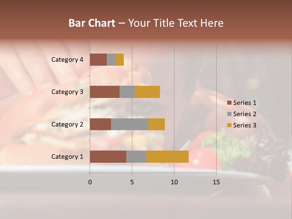 Healthy Diet Cute PowerPoint Template