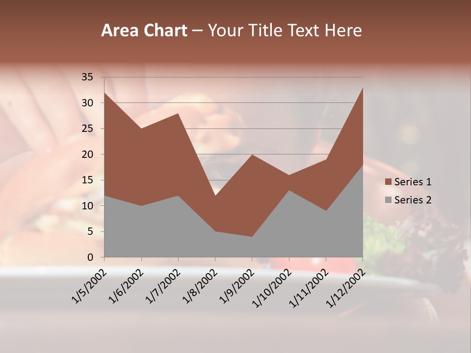 Healthy Diet Cute PowerPoint Template