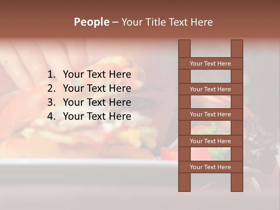 Healthy Diet Cute PowerPoint Template