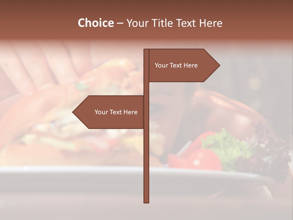 Healthy Diet Cute PowerPoint Template