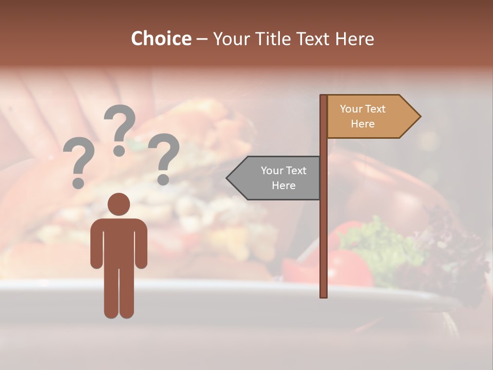 Healthy Diet Cute PowerPoint Template