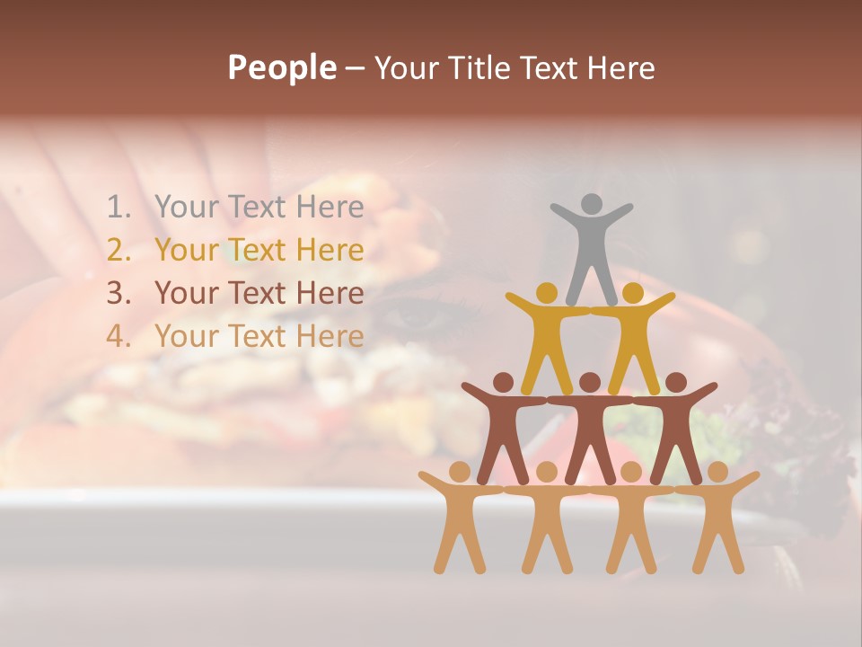 Healthy Diet Cute PowerPoint Template