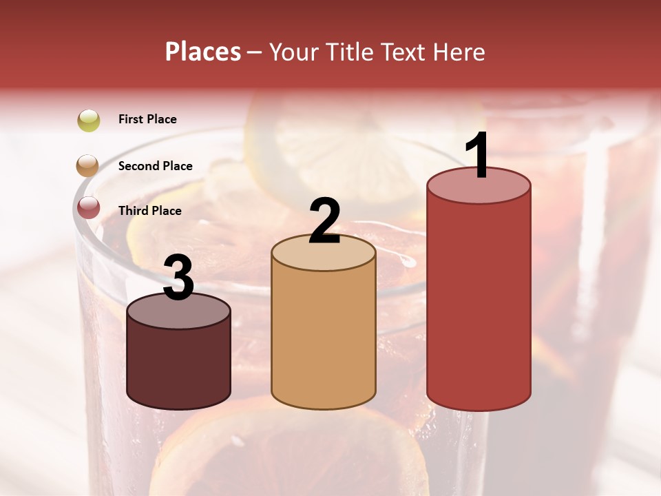 Beverage Tea Citrus PowerPoint Template