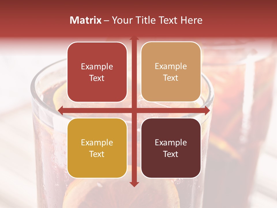 Beverage Tea Citrus PowerPoint Template