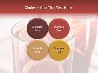Beverage Tea Citrus PowerPoint Template