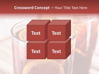 Beverage Tea Citrus PowerPoint Template