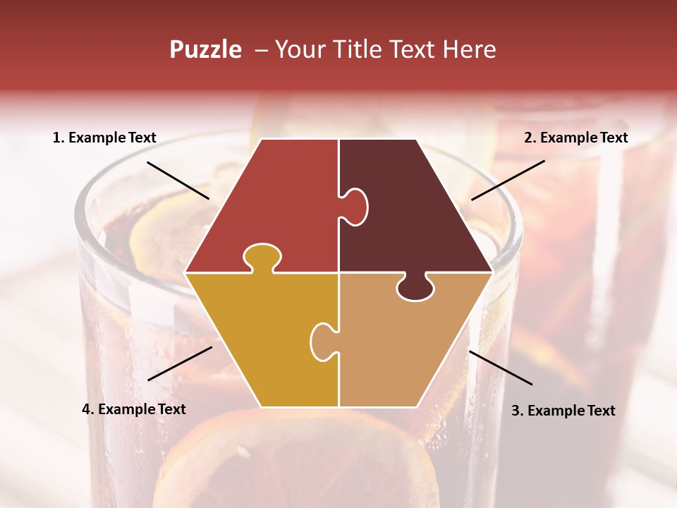 Beverage Tea Citrus PowerPoint Template