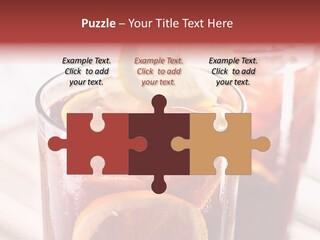 Beverage Tea Citrus PowerPoint Template