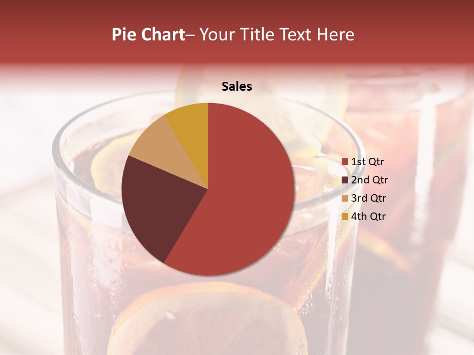 Beverage Tea Citrus PowerPoint Template