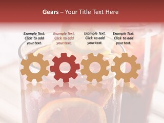 Beverage Tea Citrus PowerPoint Template