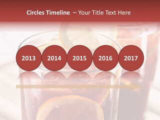 Beverage Tea Citrus PowerPoint Template
