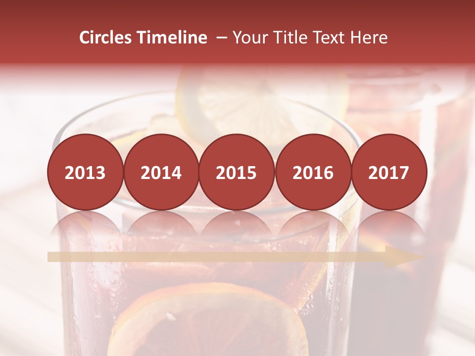 Beverage Tea Citrus PowerPoint Template