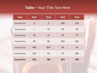 Beverage Tea Citrus PowerPoint Template