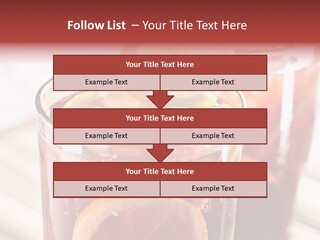 Beverage Tea Citrus PowerPoint Template