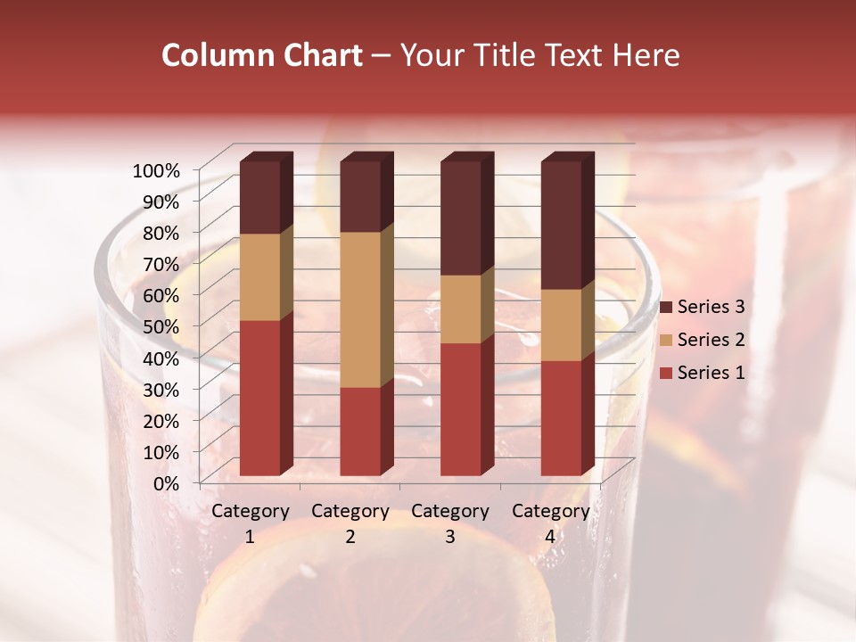 Beverage Tea Citrus PowerPoint Template
