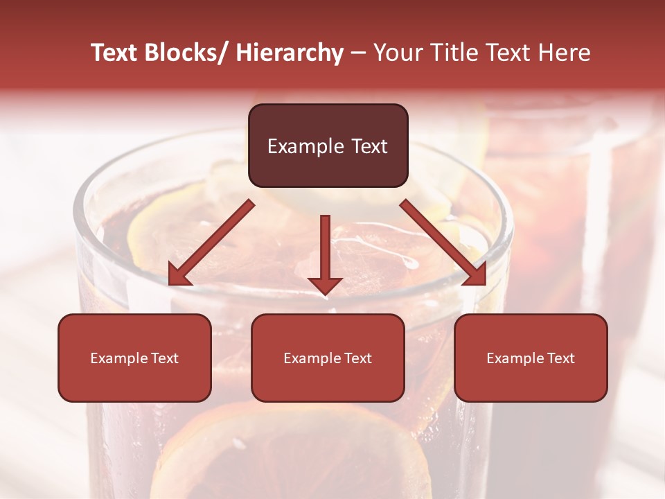 Beverage Tea Citrus PowerPoint Template