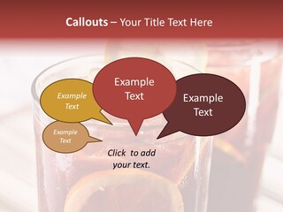 Beverage Tea Citrus PowerPoint Template