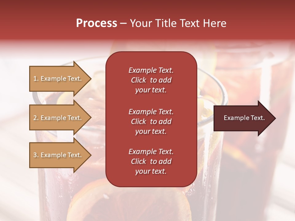 Beverage Tea Citrus PowerPoint Template