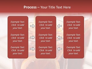 Beverage Tea Citrus PowerPoint Template
