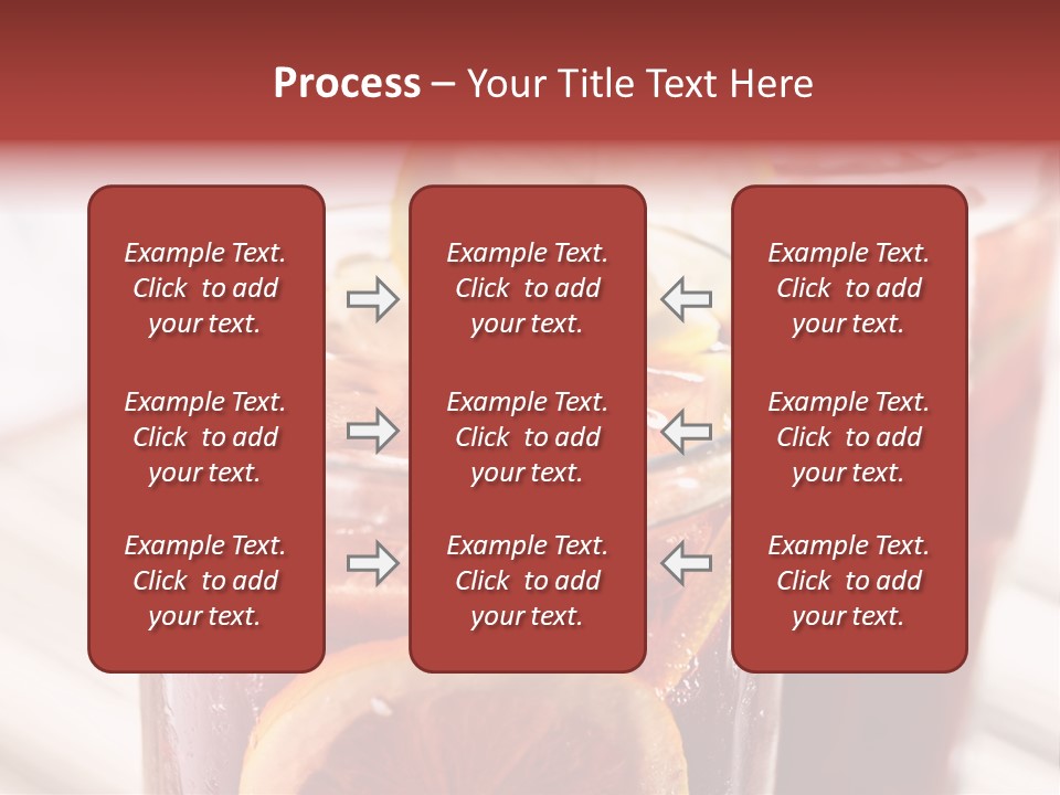 Beverage Tea Citrus PowerPoint Template