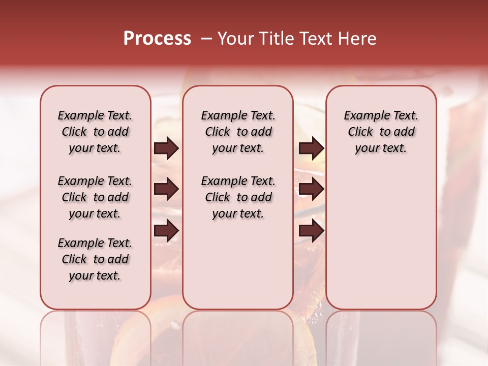 Beverage Tea Citrus PowerPoint Template