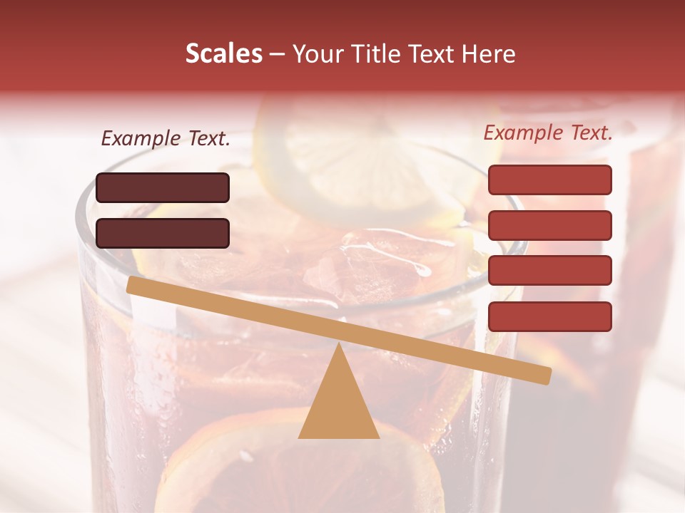 Beverage Tea Citrus PowerPoint Template