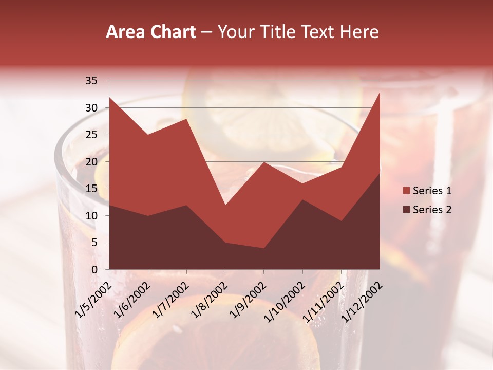 Beverage Tea Citrus PowerPoint Template