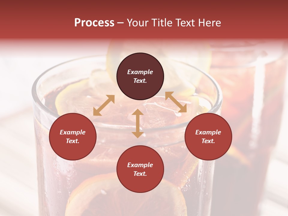 Beverage Tea Citrus PowerPoint Template
