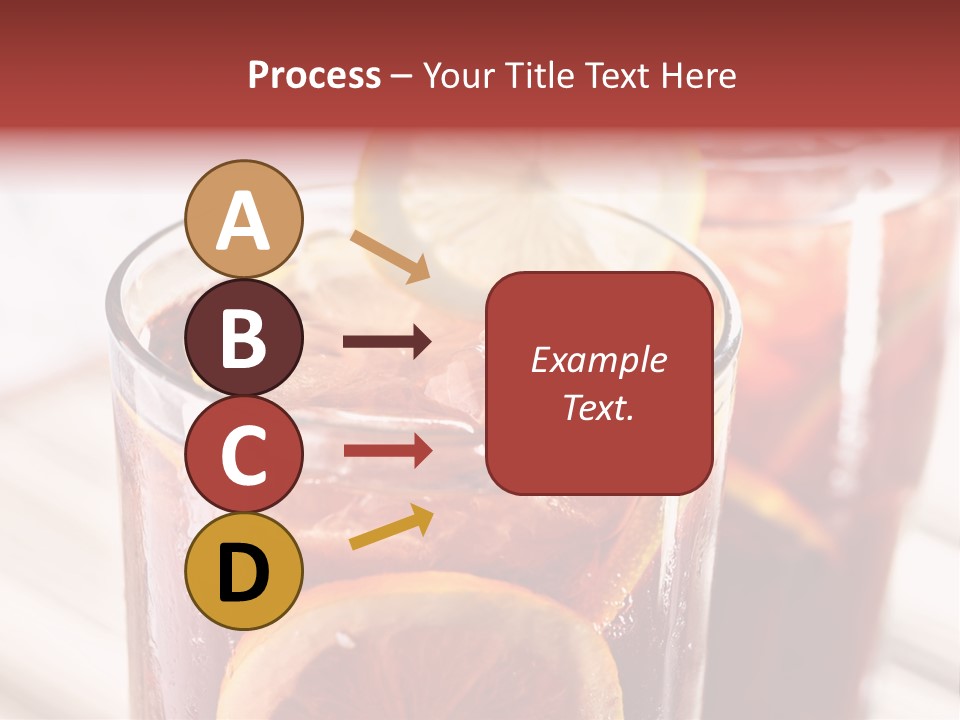 Beverage Tea Citrus PowerPoint Template