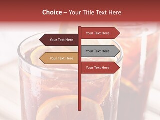Beverage Tea Citrus PowerPoint Template