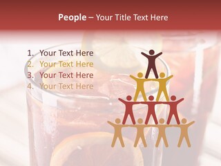 Beverage Tea Citrus PowerPoint Template