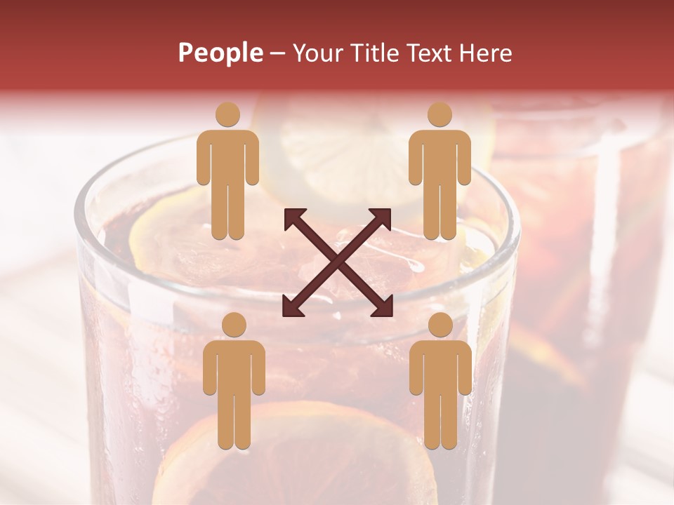 Beverage Tea Citrus PowerPoint Template