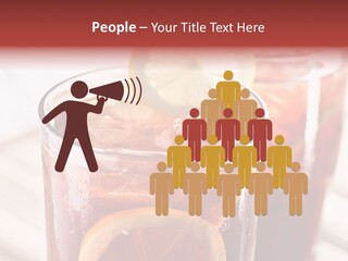 Beverage Tea Citrus PowerPoint Template