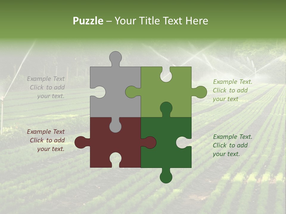 Plant Land Tree PowerPoint Template