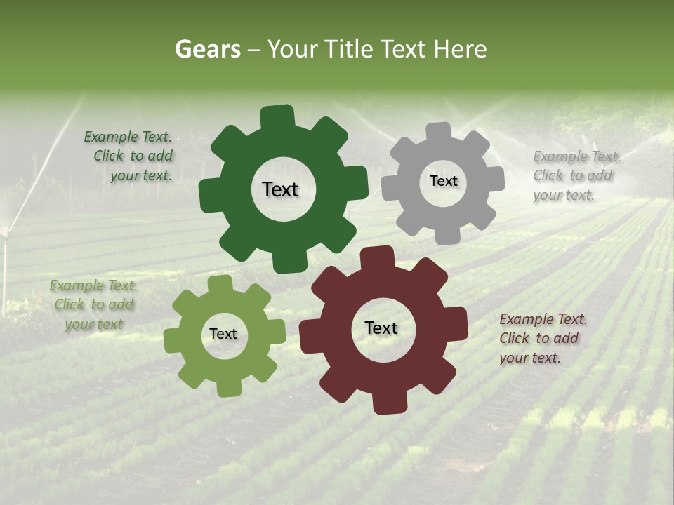Plant Land Tree PowerPoint Template