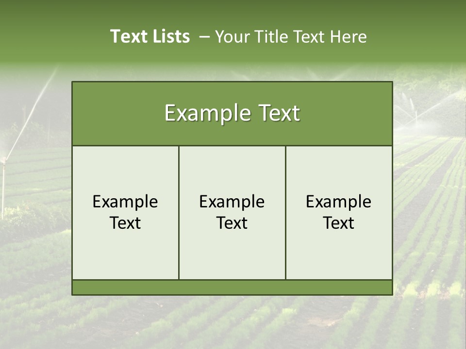 Plant Land Tree PowerPoint Template