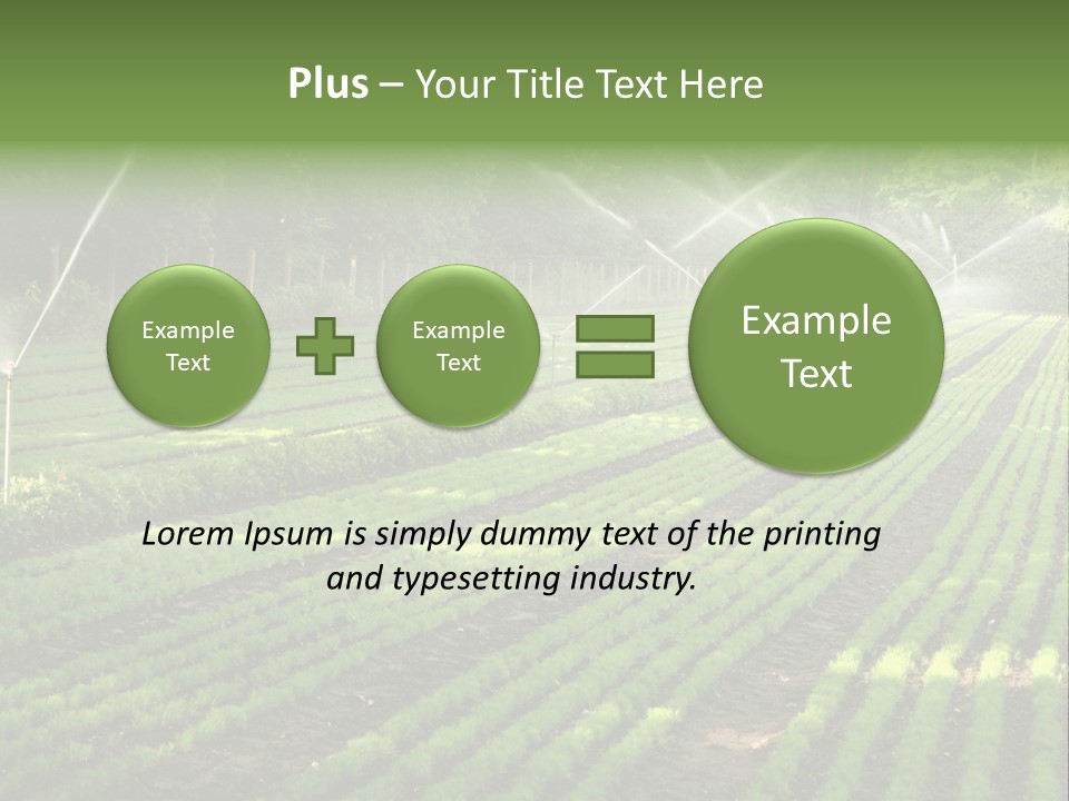 Plant Land Tree PowerPoint Template