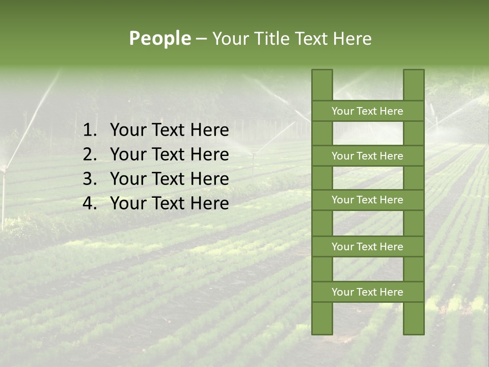 Plant Land Tree PowerPoint Template
