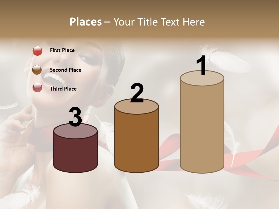 Cheerful Beauty Clean PowerPoint Template