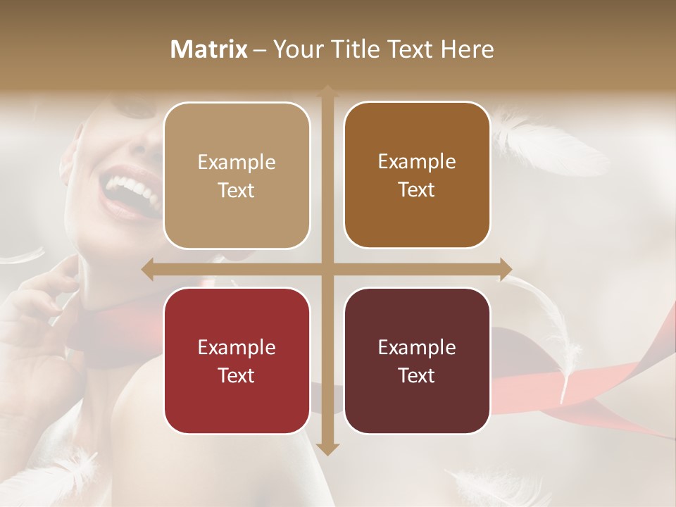 Cheerful Beauty Clean PowerPoint Template