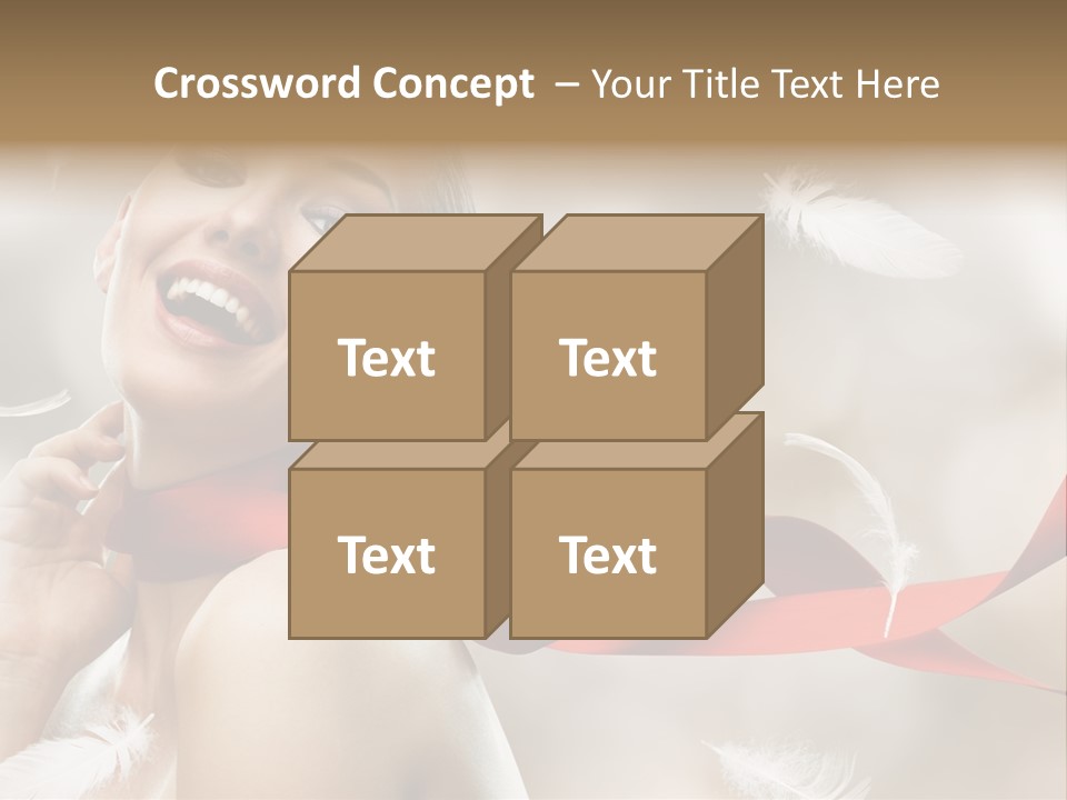 Cheerful Beauty Clean PowerPoint Template