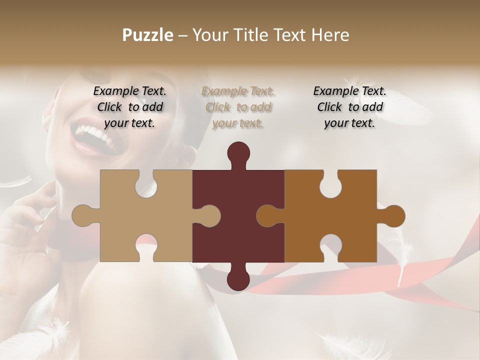 Cheerful Beauty Clean PowerPoint Template