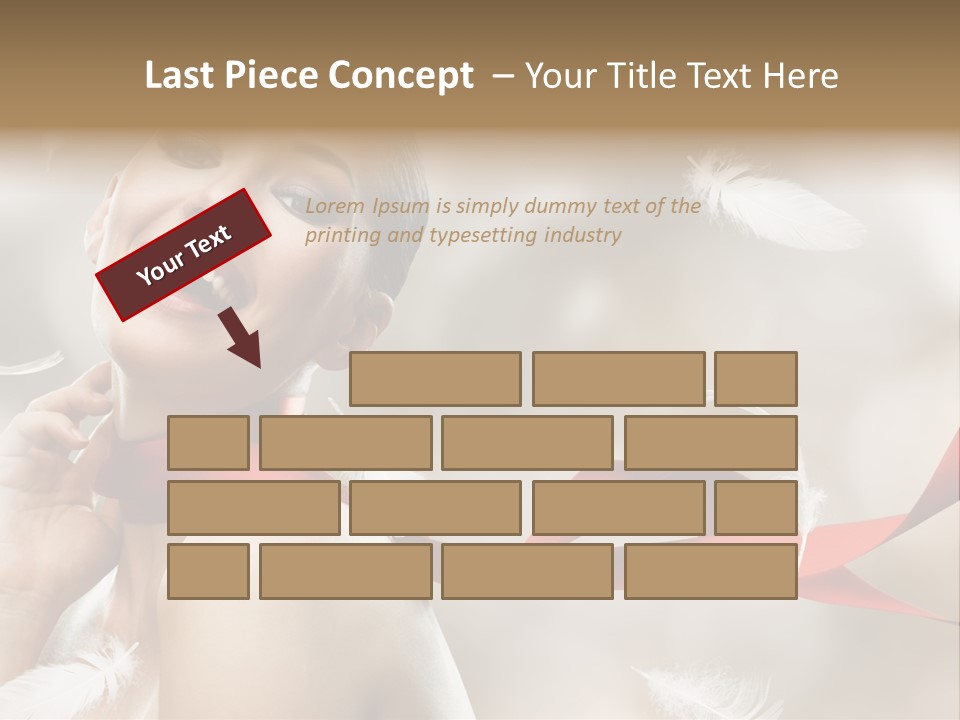 Cheerful Beauty Clean PowerPoint Template