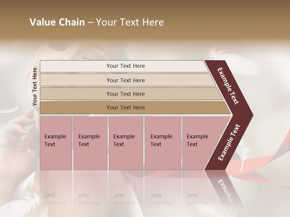 Cheerful Beauty Clean PowerPoint Template