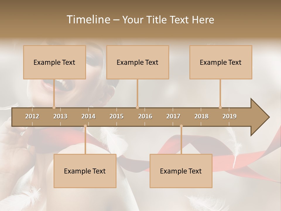 Cheerful Beauty Clean PowerPoint Template