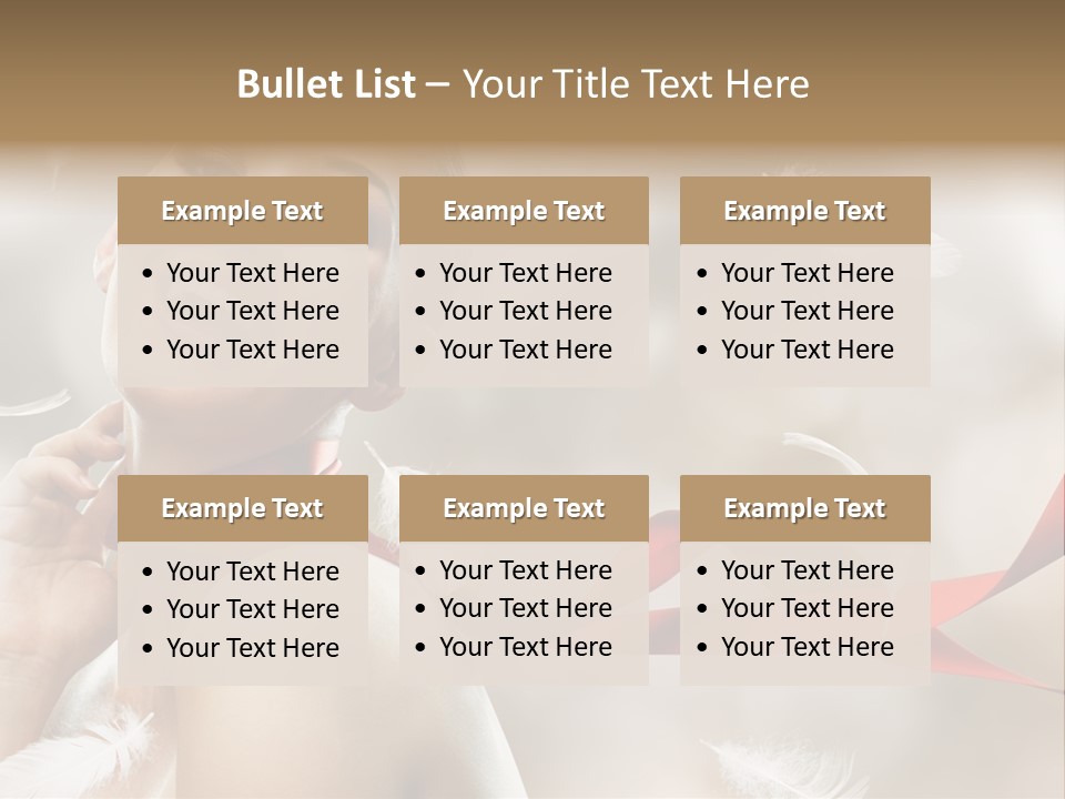 Cheerful Beauty Clean PowerPoint Template