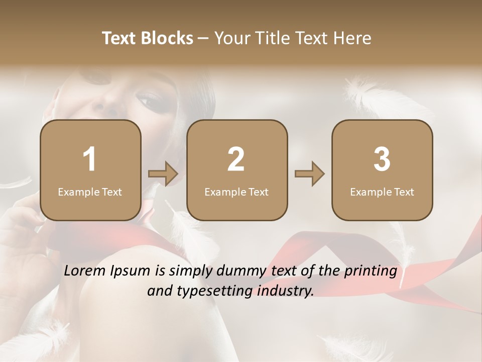 Cheerful Beauty Clean PowerPoint Template