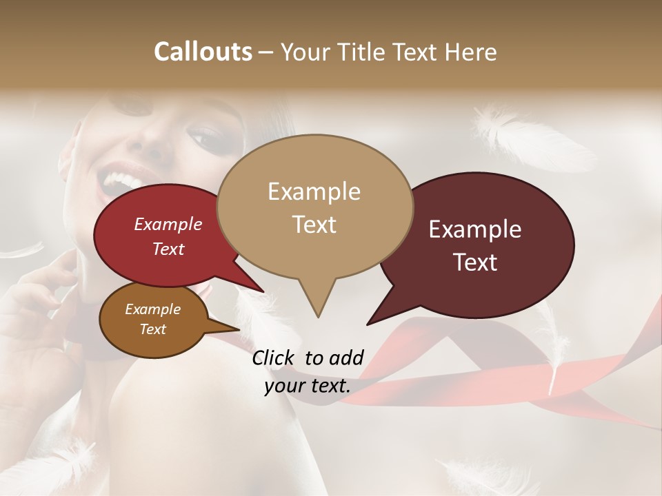 Cheerful Beauty Clean PowerPoint Template