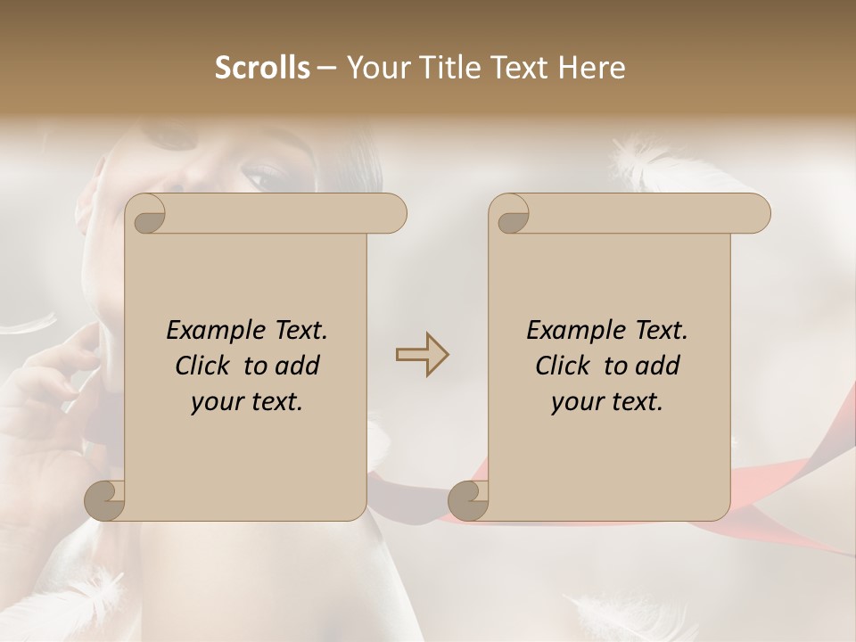 Cheerful Beauty Clean PowerPoint Template