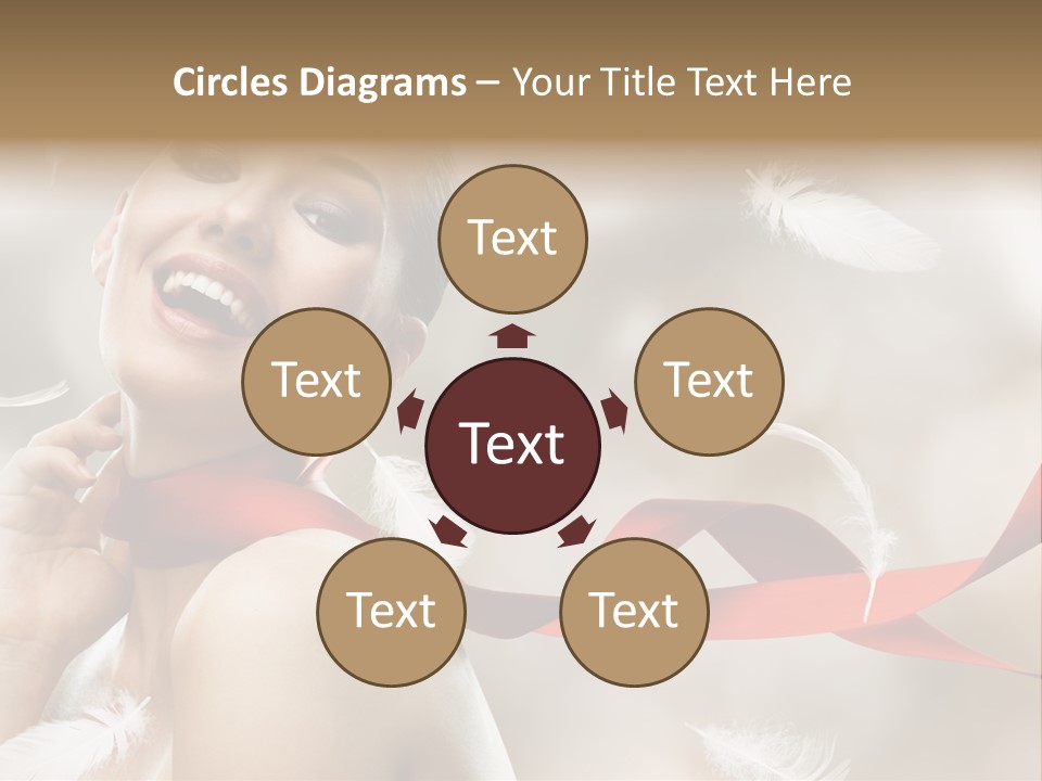 Cheerful Beauty Clean PowerPoint Template